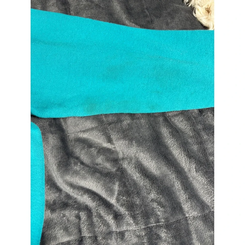 Vintage Disney Mickey Mouse Raglan‎ Sweatshirt Teal Kids Youth XL 90s Graphic